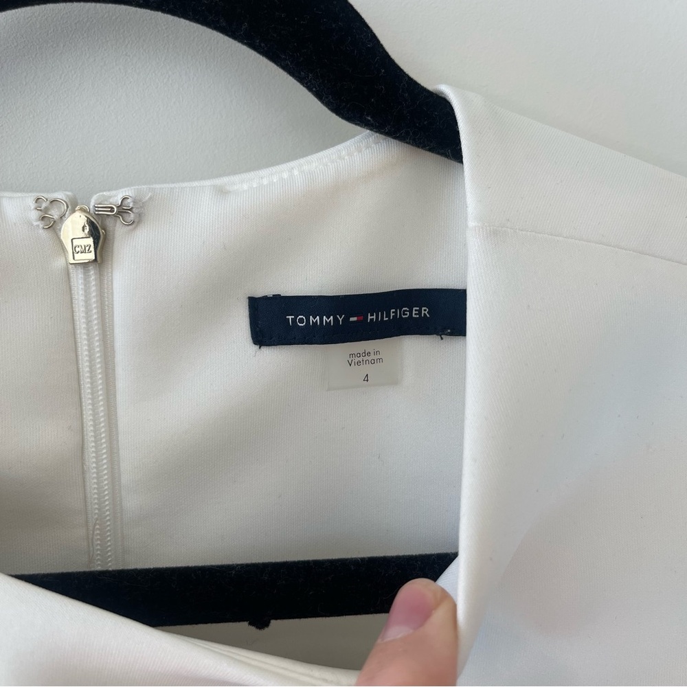 Tommy Hilfiger Blue and White Asymmetrical Dress - Picture 2 of 5